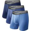 02-dark Blue blue grayish Blue(3 Pack)